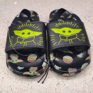 Star Wars Sandals Baby Yoda Flip Flops Toddler Shoes Summer Shoes